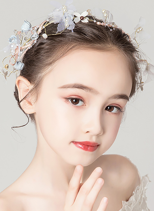 Flower Girl Alloy Headbands