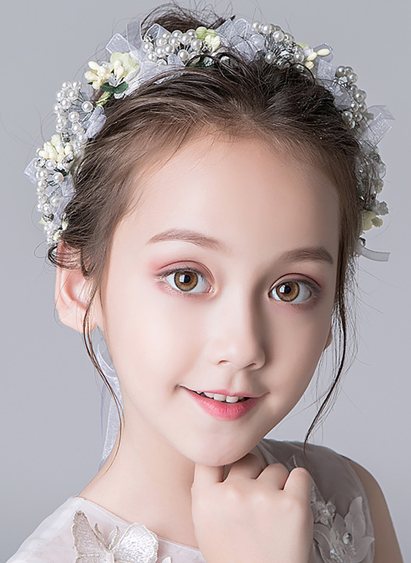 Flower Girl Alloy Headbands