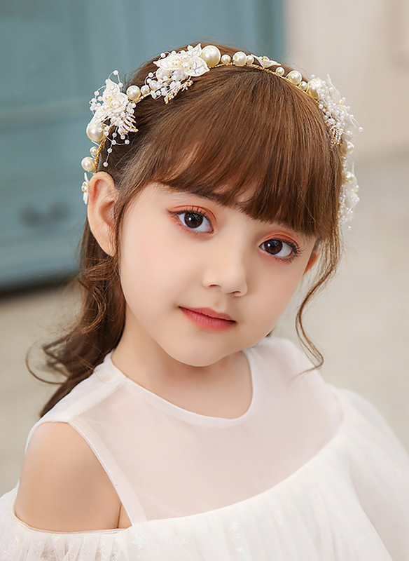 Flower Girl Alloy Headbands