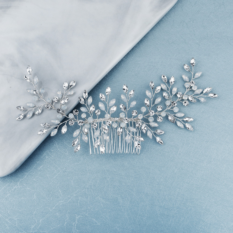 Combs & Barrettes/Headpiece Beautiful Ladies With Rhinestone (Sold in single piece)