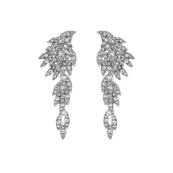 Beautiful/Attractive Alloy With Round Rhinestone Earrings